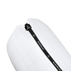 Manta de doma Acavallo Sublime de tejido técnico a cuadros Blanco Manta de doma Acavallo Sublime de tejido técnico a cuadros Blanco