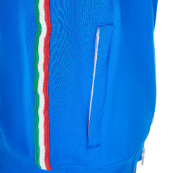 Sudadera polar hombre Equestro x FISE Azul de Savoie
