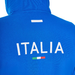 Sudadera polar hombre Equestro x FISE Azul de Savoie
