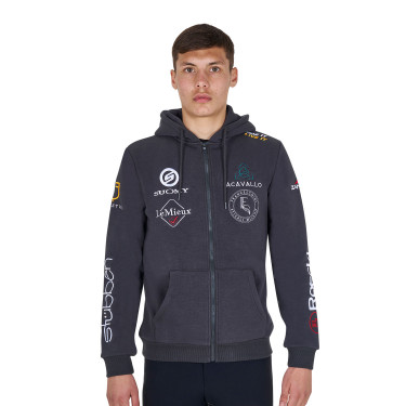 Sudadera con capucha hombre equitación Equestro