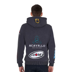 Sudadera con capucha hombre equitación Equestro