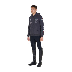 Sudadera con capucha hombre equitación Equestro