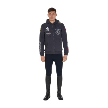 Sudadera con capucha hombre equitación Equestro