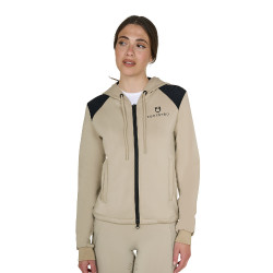 Sudadera crop con capucha Equestro mujer equitación Sudadera crop con capucha Equestro mujer equitación