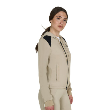 Sudadera crop con capucha Equestro mujer equitación Sudadera crop con capucha Equestro mujer equitación