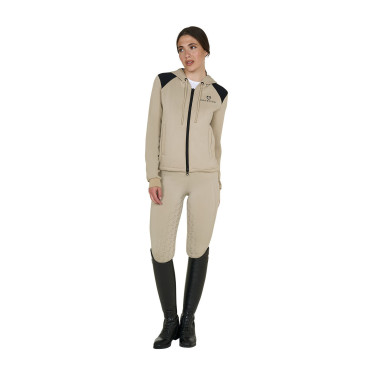 Sudadera crop con capucha Equestro mujer equitación Sudadera crop con capucha Equestro mujer equitación