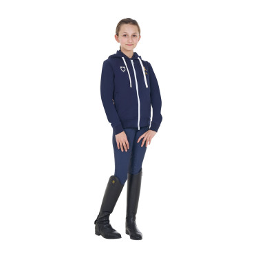 Sudadera infantil de equitación Equestro x FISE unisex