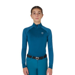 Capa base equitación niño Equestro técnica y transpirable Capa base equitación niño Equestro técnica y transpirable
