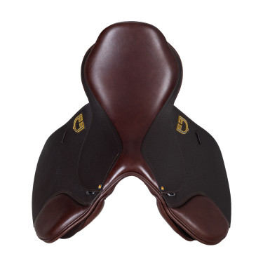 Silla de salto Equestro Evolution Pro Marrón oscuro Marr&amp;amp;amp;oacute;n