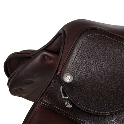Silla de salto Acavallo Professional Sublime KC Race 1.6 Marrón oscuro Marrón Silla de salto Acavallo Professional Sublime KC Race 1.6 Marrón oscuro Marrón