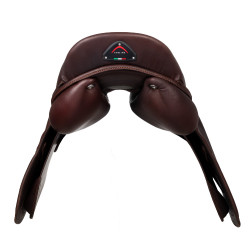 Silla de salto Acavallo Comfort Sublime KC Race 2.4 Marrón oscuro Marr&amp;amp;amp;oacute;n