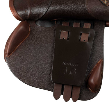 Silla de salto Acavallo Comfort Sublime KC Race 1.6 Marrón oscuro Marr&amp;amp;amp;oacute;n