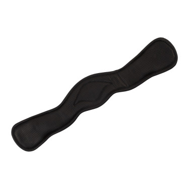 Cincha de doma Equestro de cuero suave Negro