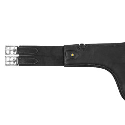 Cincha de pechera Equestro de cuero Negro Cincha de pechera Equestro de cuero Negro