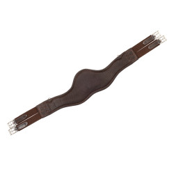 Cinch anatómico Equestro de cuero Marrón oscuro Marr&amp;amp;amp;oacute;n