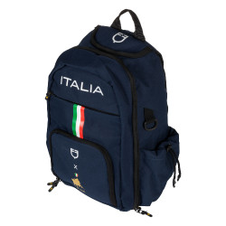 Mochila técnica multipbolsillos Equestro x FISE Americana marina Azul marino Mochila técnica multipbolsillos Equestro x FISE Americana marina Azul marino