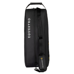 Bolsa para botas y casco Equestro en tejido técnico Negro