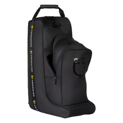 Bolsa para botas y casco Equestro en tejido técnico Negro