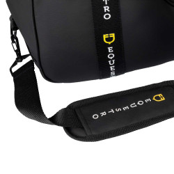 Bolsa para botas y casco Equestro en tejido técnico Negro