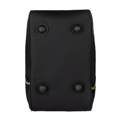 Bolsa para botas y casco Equestro en tejido técnico Negro
