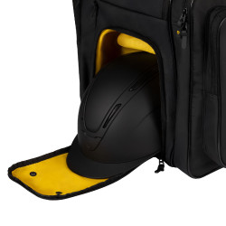 Bolsa para botas Equestro de tejido técnico con diseño inteligente Negro