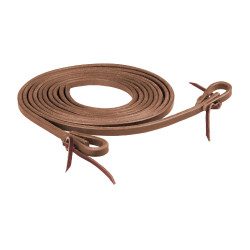 Riendas de cuero Pool’s 1,3 cm × 2,20 m Castaño Marr&amp;amp;amp;oacute;n