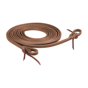 Riendas de cuero Pool’s 1,3 cm × 2,20 m Castaño Marr&amp;amp;amp;oacute;n