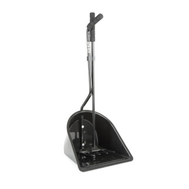 Recogedor con rastrillo Shires Negro Recogedor con rastrillo Shires Negro