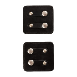 Porta-número de concurso Equestro 3 cifras 9×8 cm Negro