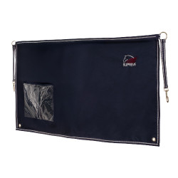 Puerta de box Supreme con logotipo 110×60 Marino Azul marino