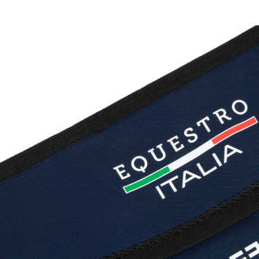 Puerta de box Equestro x FISE con logo bordado Americana marina Azul marino