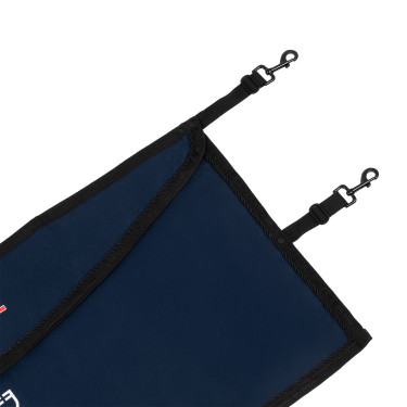 Puerta de box Equestro x FISE con logo bordado Americana marina Azul marino