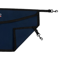 Puerta de box Equestro x FISE con logo bordado Americana marina Azul marino