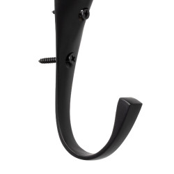 Soporte para brida de caballo en latón macizo Supreme Negro