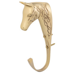 Soporte para brida de caballo en latón macizo Supreme