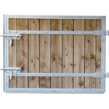 Puerta de box pro pino Douglas - apertura a la derecha