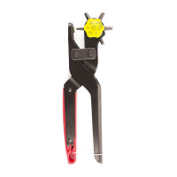 Tenaza de cuero profesional Umbria Equitazione Negro