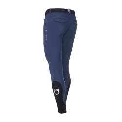 Pantalón de equitación para hombre Equestro x FISE con grip en las rodillas Americana marina Azul marino Pantalón de equitación para hombre Equestro x FISE con grip en las rodillas Americana marina Azul marino