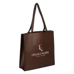 Bolsa de compras mediana Franceschini no tejida (45×45×15 cm)