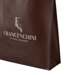 Bolsa de compras mediana Franceschini no tejida (45×45×15 cm)