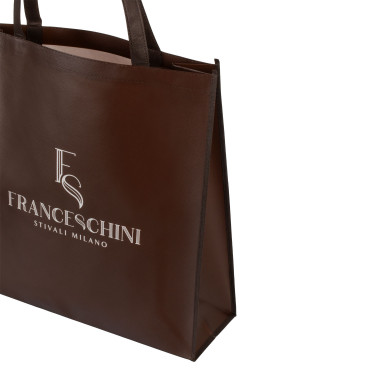 Bolsa de compras mediana Franceschini no tejida (45×45×15 cm)