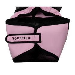 Careta antimoscas Equestro con logotipo frontal Ramo orquídea Rosa