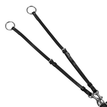 Martingala con anillas Supreme ajustable Negro
