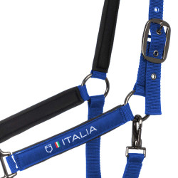 Cabezadas Equestro x FISE acolchadas y ajustables Azul de Savoie
