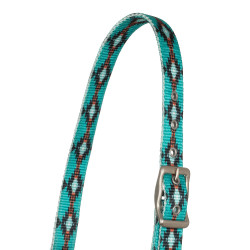 Cabezada de nylon Pool’s motivo navajo Turquesa Azul Cabezada de nylon Pool’s motivo navajo Turquesa Azul