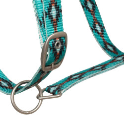 Cabezada de nylon Pool’s motivo navajo Turquesa Azul Cabezada de nylon Pool’s motivo navajo Turquesa Azul