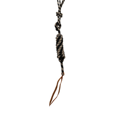 Cabezada de cuerda Pool’s anudada con ramal Beige / negro