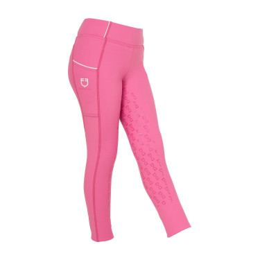 Legging para niña Equestro forrado de polar Rosa castillo