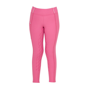 Legging para niña Equestro forrado de polar Rosa castillo