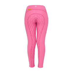 Legging para niña Equestro forrado de polar Rosa castillo